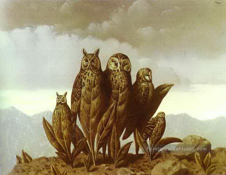 compagnons de la peur 1942 René Magritte Peintures à l'huile